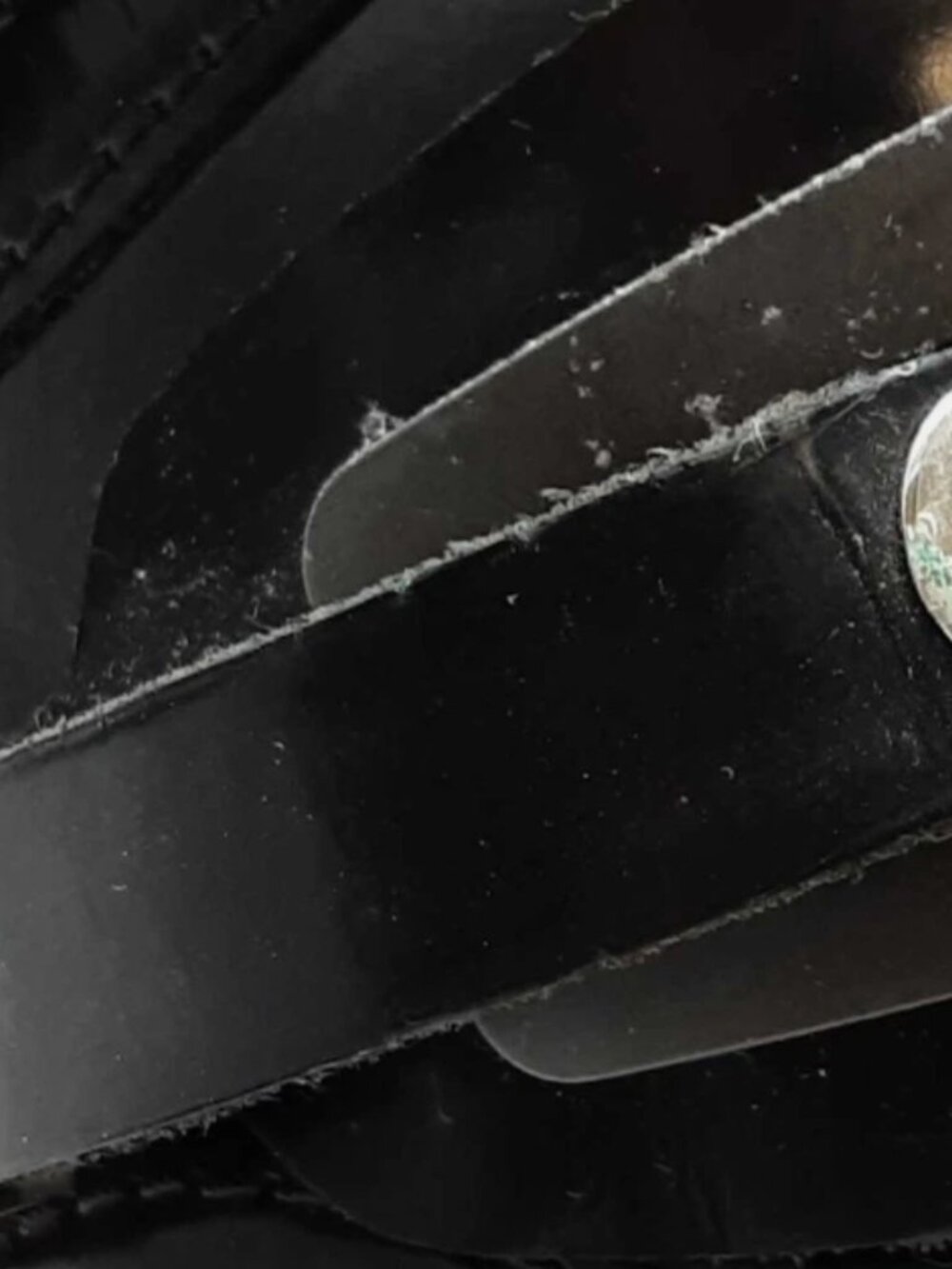 Balenciaga Ceinture Black Leather Ankle Boots Size 39.5 - Picture 6 of 11